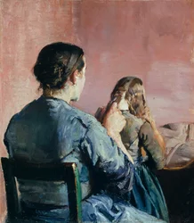 Braiding Her Hair